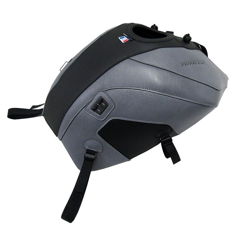 Tapis de réservoir Bagster NOIR MAT GRAINE/ACIER