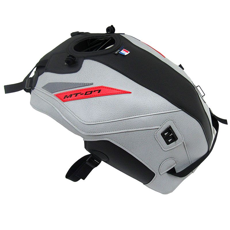 Tapis de réservoir Bagster NOIR MAT GRAINE/GRIS CLAIR/DECO ACIER/PERSICO