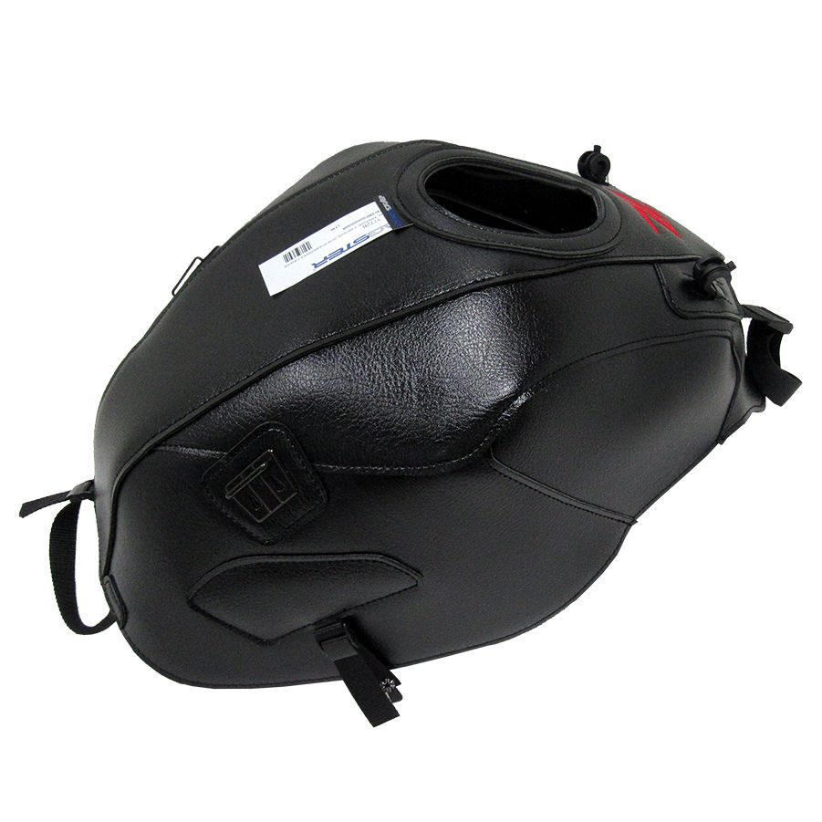 Tapis de réservoir Bagster Noir Broderie Z ROUGE