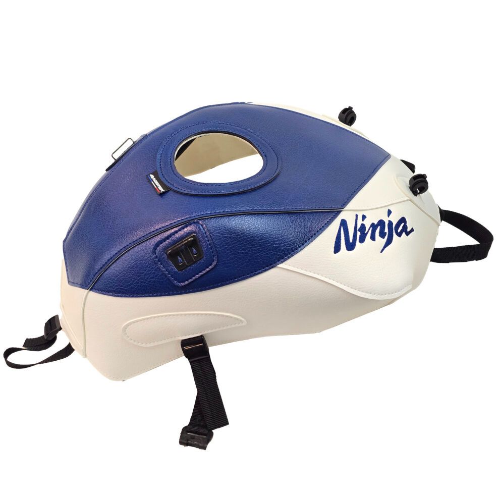 Tapis de réservoir Bagster BLANC/DECO BLEU