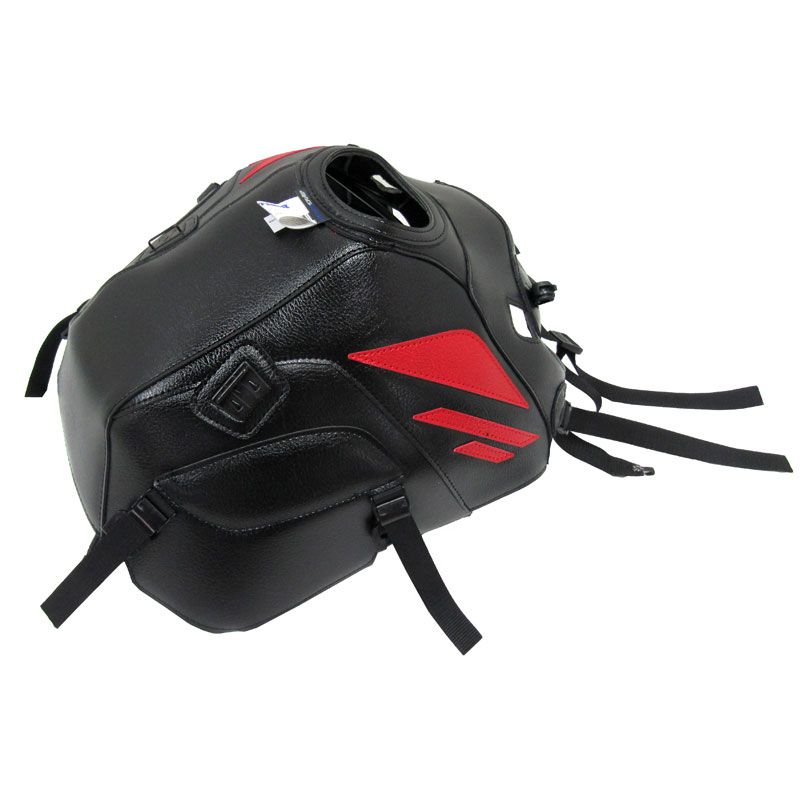 Tapis de réservoir Bagster NOIR/DECO ROUGE