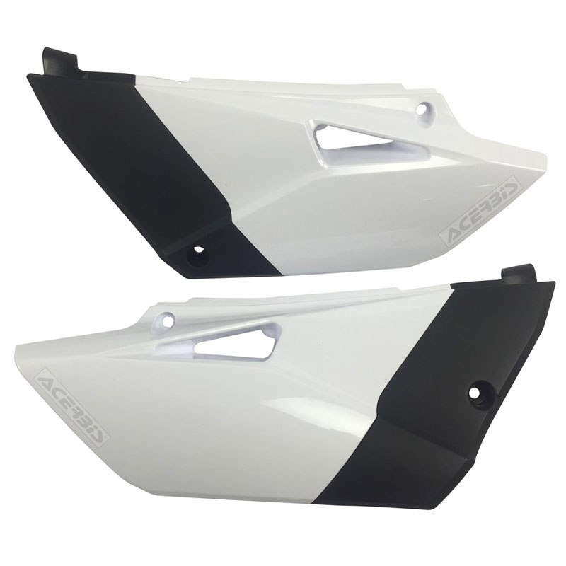 Plaques latérales Acerbis Blanc/Noir