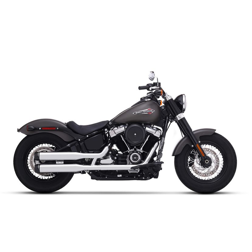 Silencieux Rinehart Racing CHROME/BLACK