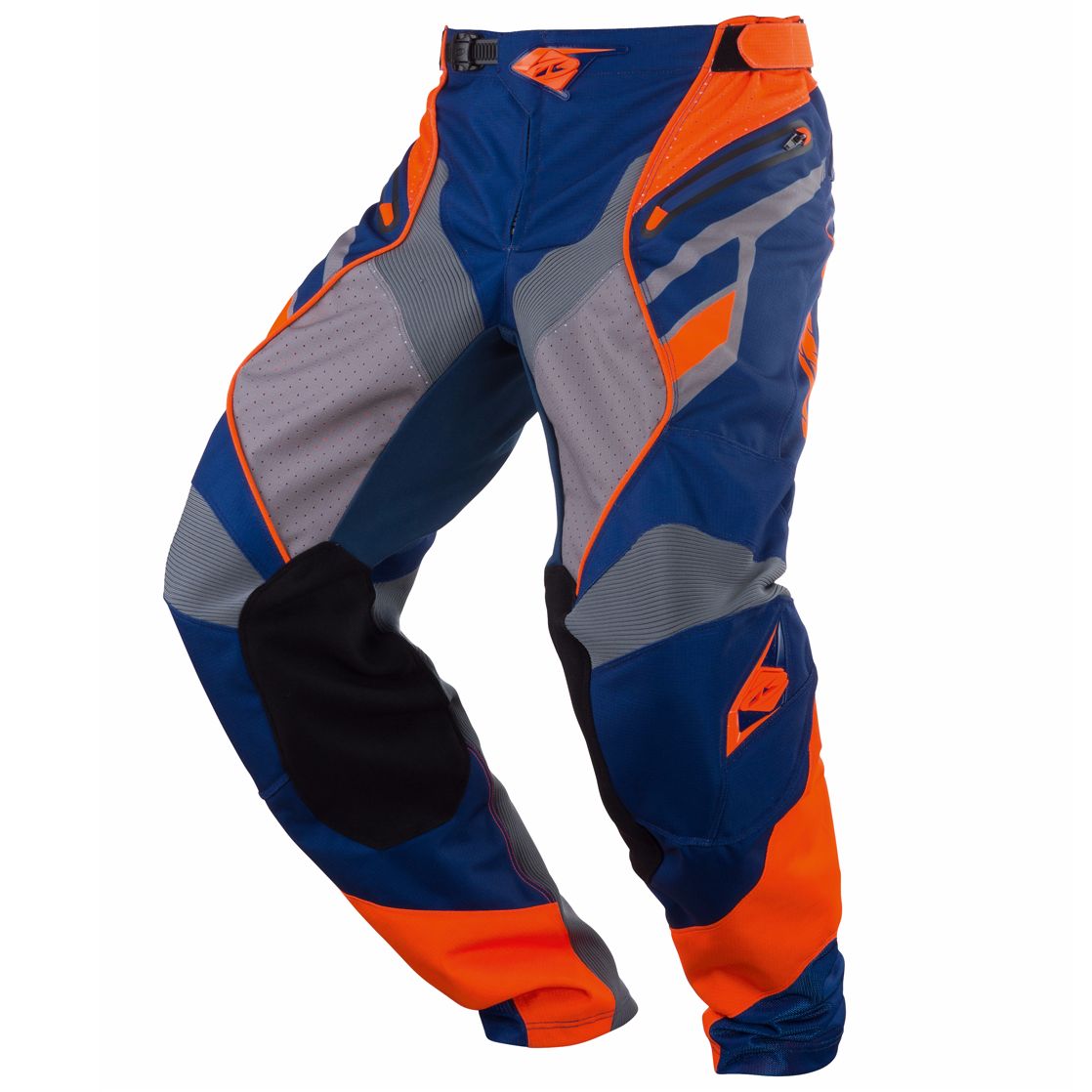 Pantalon Cross Kenny Titanium - Bleu Orange -