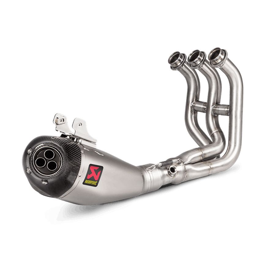 Ligne Complète Akrapovic Racing titane Embout carbone