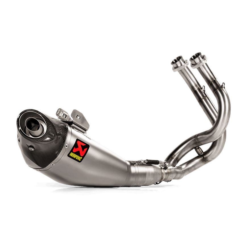 Ligne Complète Akrapovic Racing titane Embout carbone