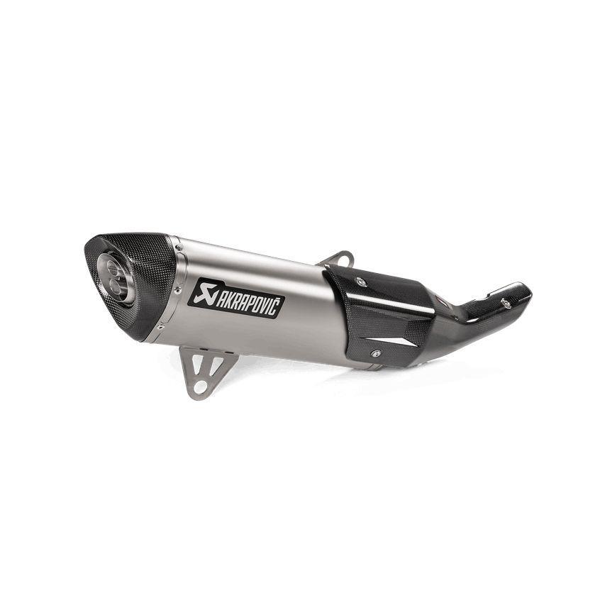 Silencieux Akrapovic inox embout carbone