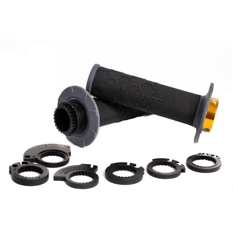 Poignées de guidon Circuit Equipement KIRA LOCK ON