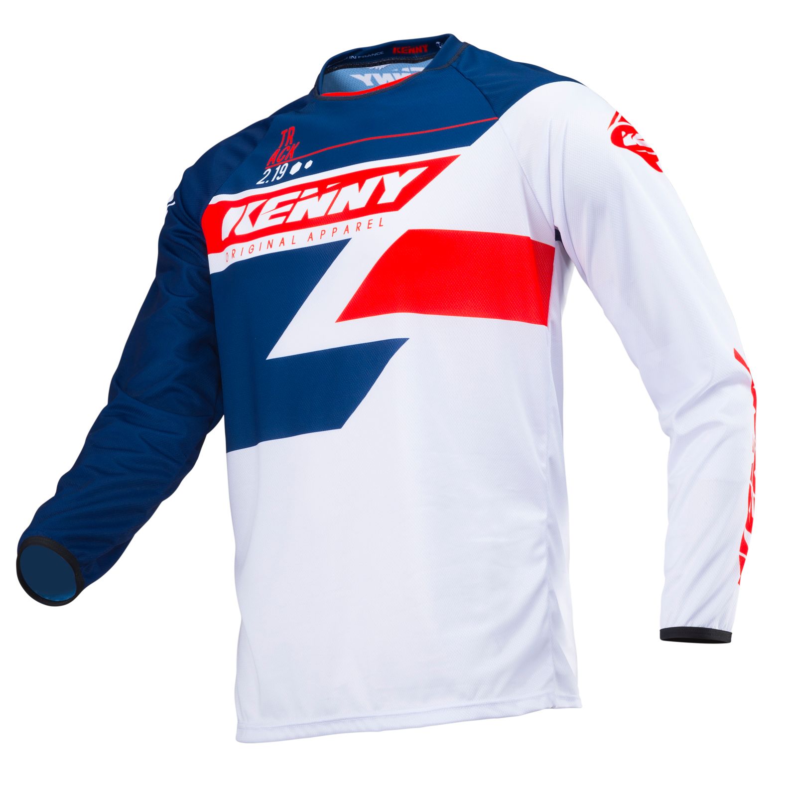 Maillot Cross HOLESHOT RED MOTOBLOUZ - Jersey Moto Enduro Respirant
