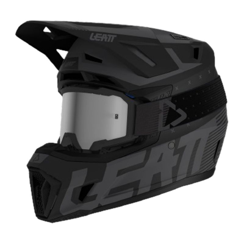 Casque cross Leatt 7.5 V23 avec masque 4.5 Iriz 2024