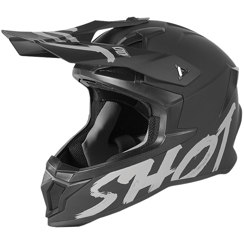 Casque cross Shot LITE - SOLID - BLACK MATT 2021