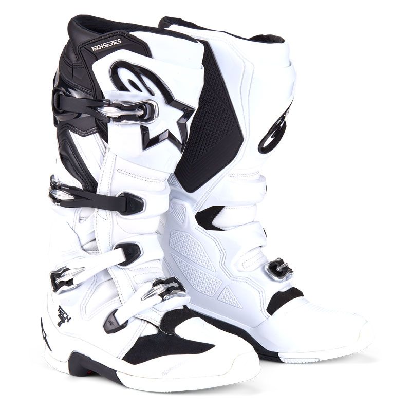 ALPINESTARS Bottes cross Alpinestars TECH 7 2025 — noir et blanc