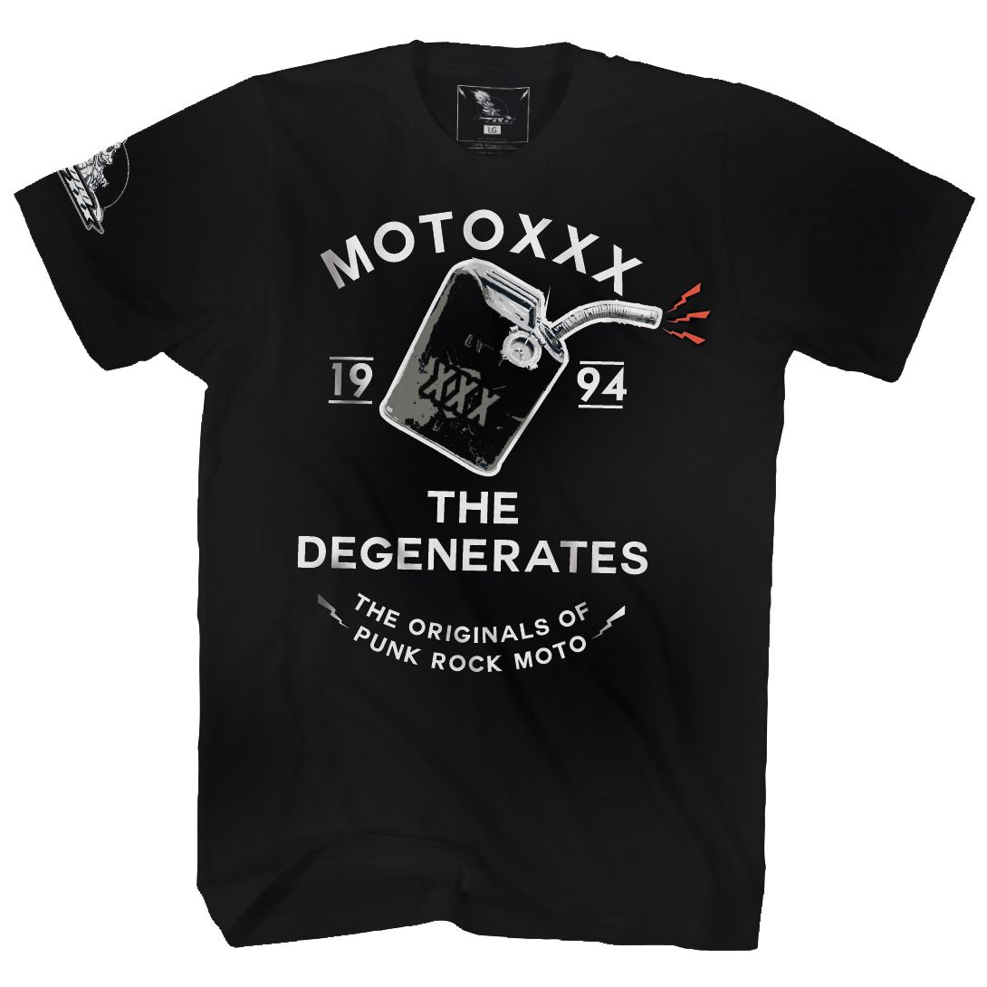 T-shirt Manches Courtes O'neal Moto Xxx Degenerates 2017