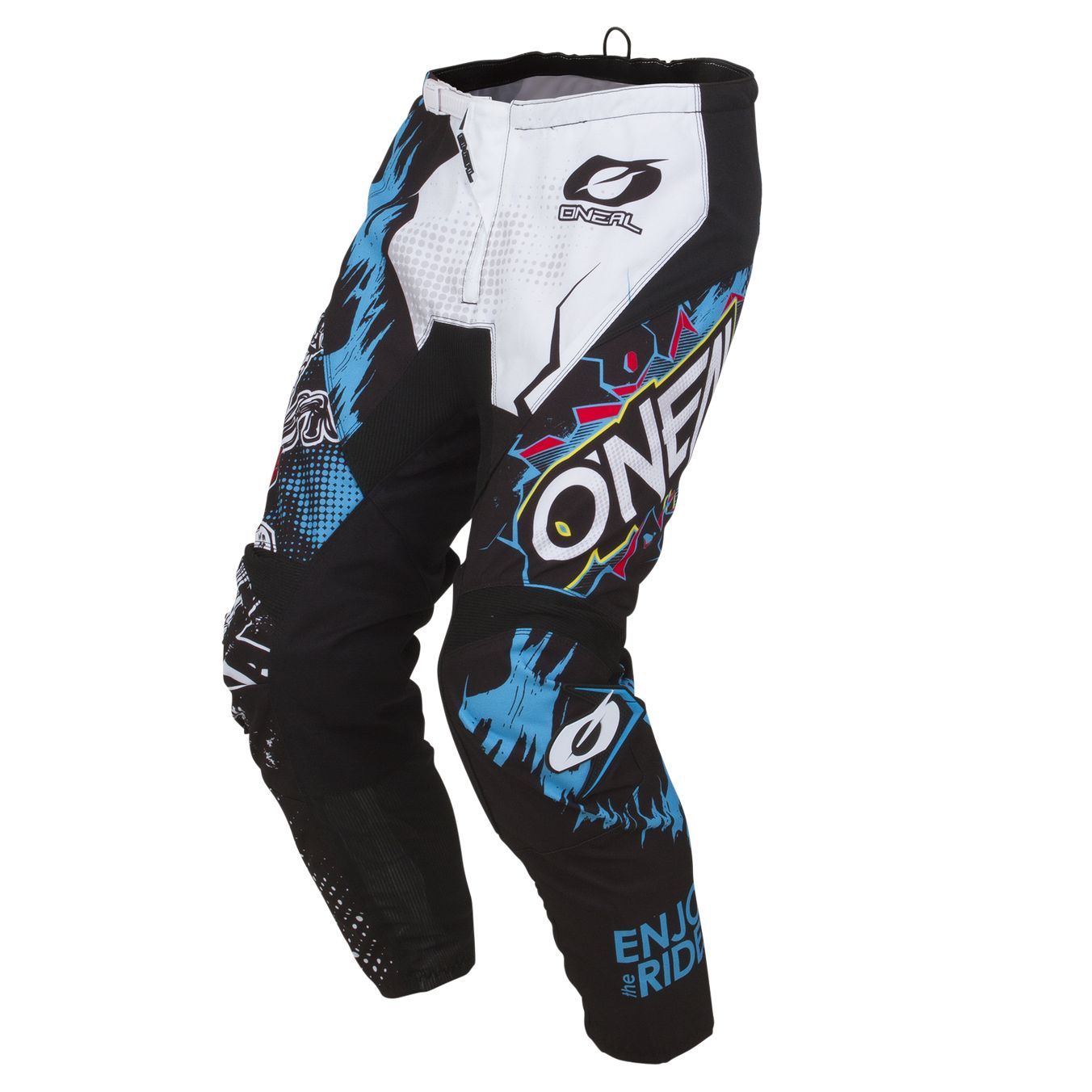 Pantalon cross O'Neal ELEMENT YOUTH - VILLAIN - WHITE