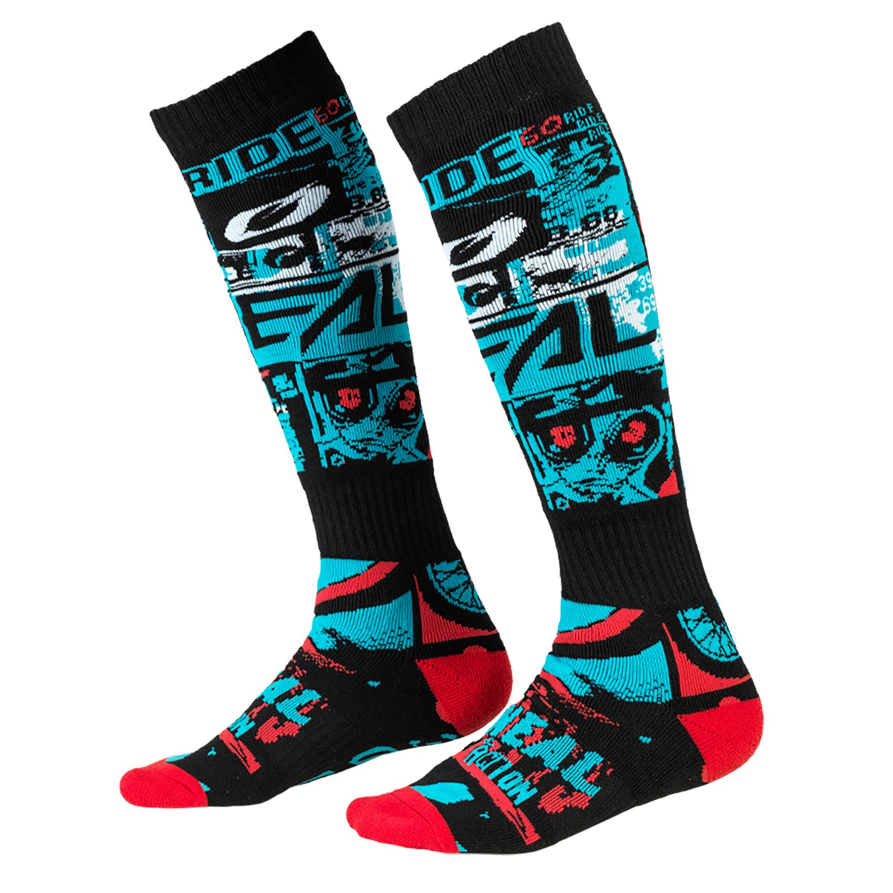 Image of Chaussettes O'Neal PRO MX - RIDE - BLACK BLUE