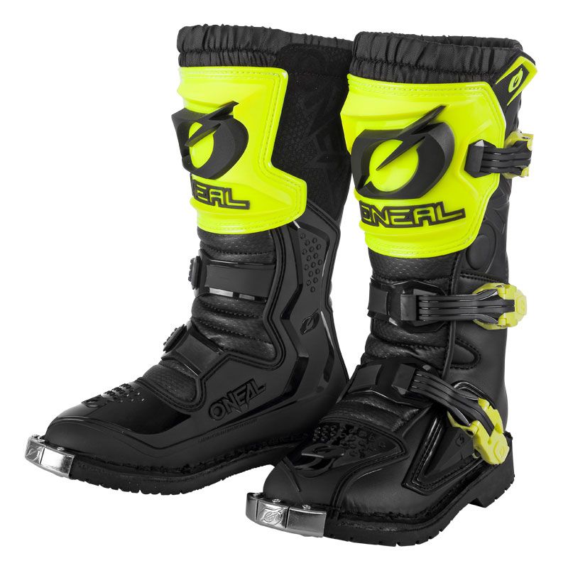 Image of Bottes cross O'Neal RIDER PRO YOUTH - NEON YELLOW