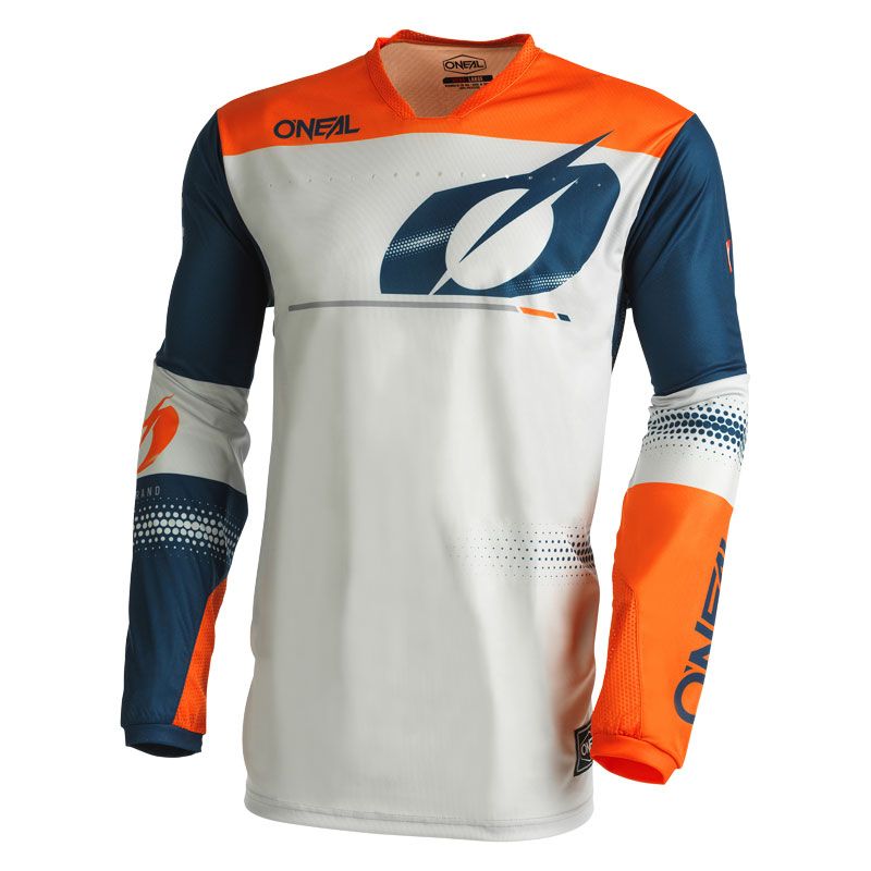 Maillot cross O'Neal HARDWEAR - HAZE V.22 - BLUE ORANGE 2023