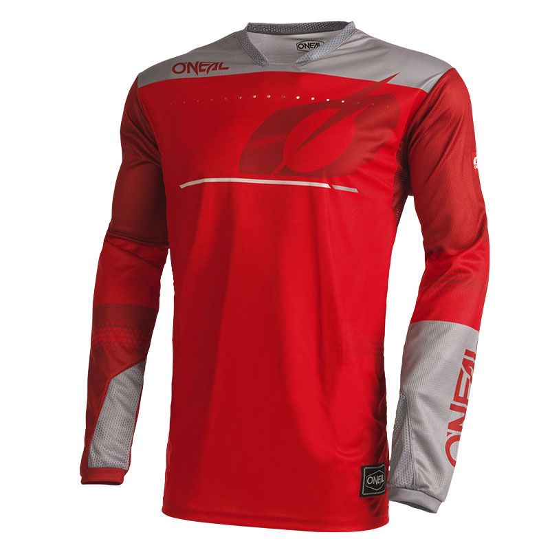 Maillot cross O'Neal HARDWEAR - HAZE V.22 - RED GRAY 2023