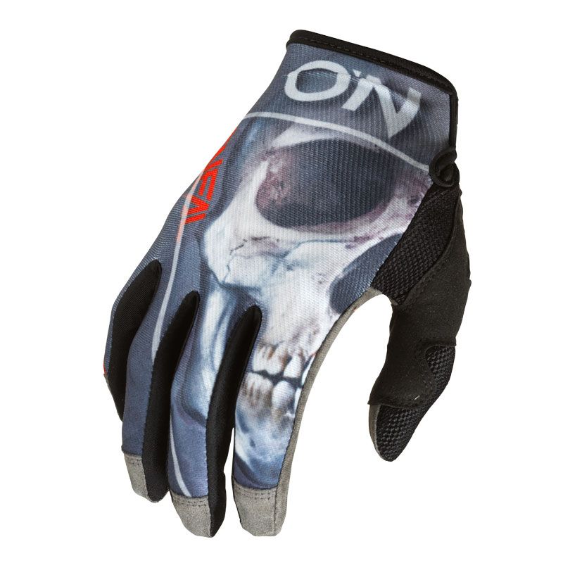 Gants cross O'Neal MAYHEM - BONES V.22 - BLACK RED 2024
