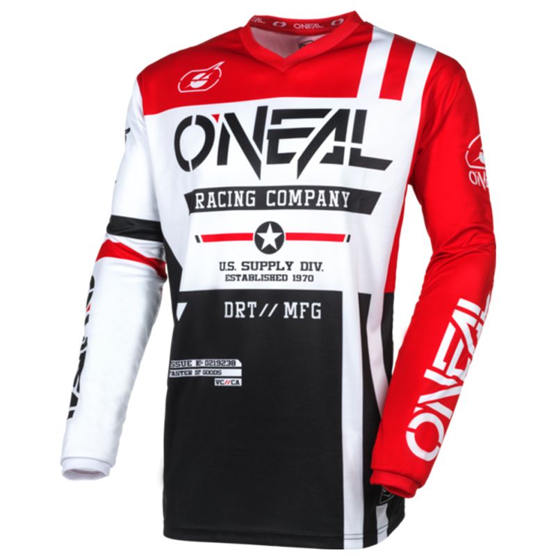 Maillot cross O'Neal ELEMENT - WARHAWK V24 2023