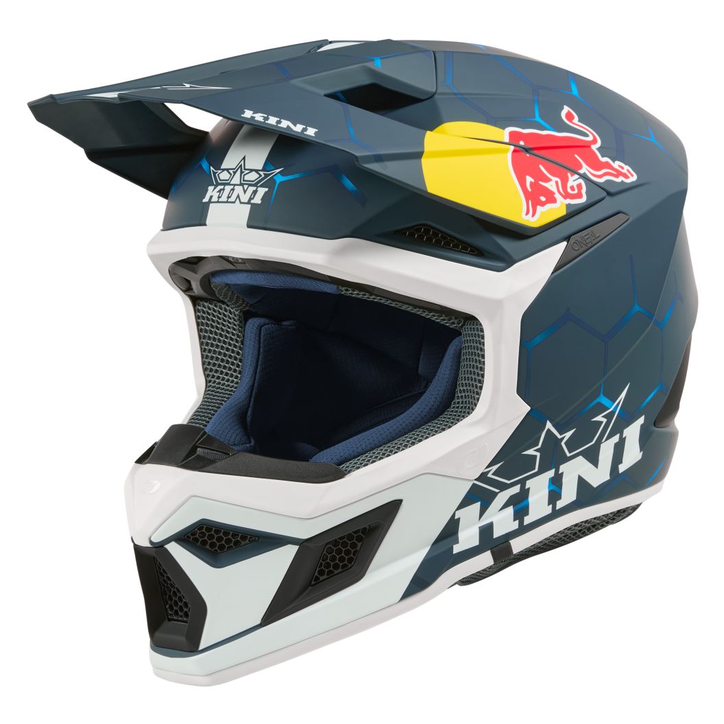Casque cross Kini Red Bull MX3 1.0 2025