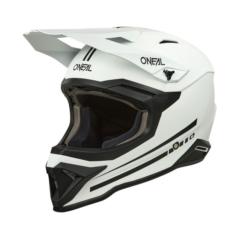 ONEAL Casque cross O'Neal 1SRS - SOLID 2025 — blanc mat