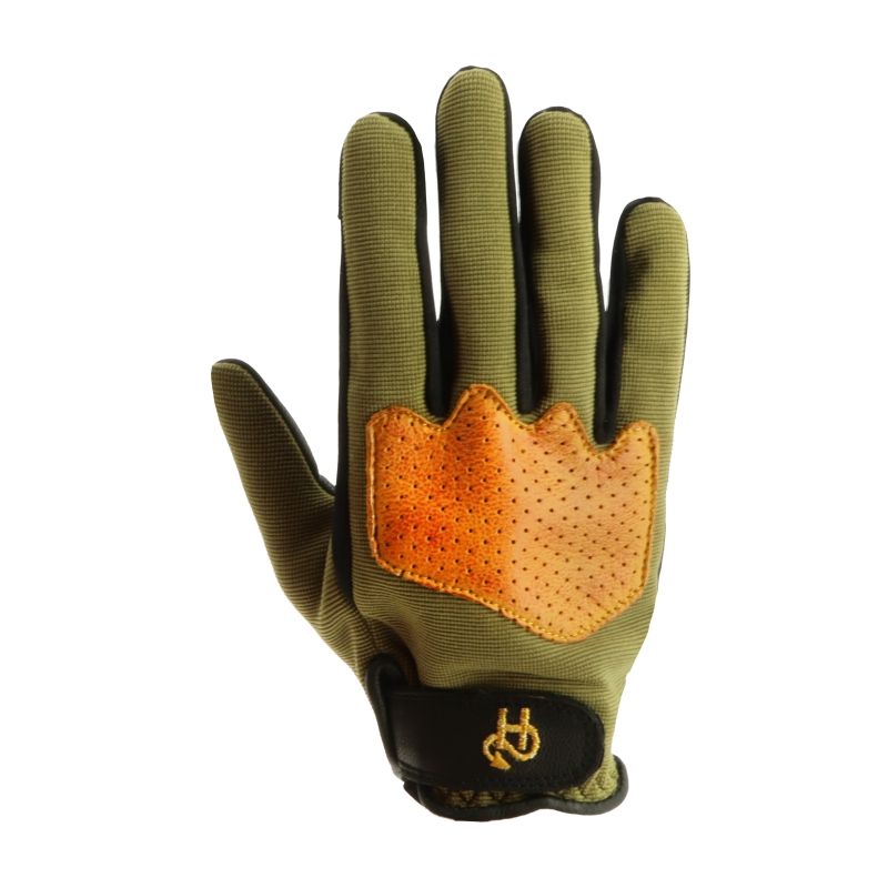 HELSTONS Gants Helstons DUNA LADY — vert et orange