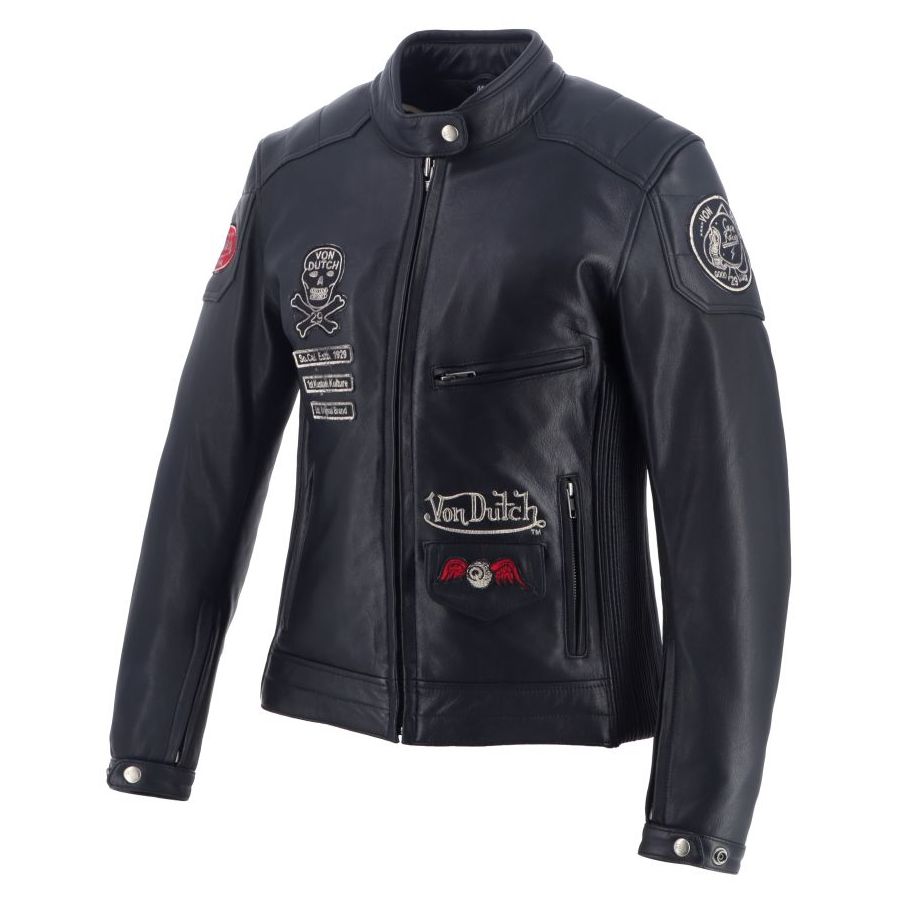 Blouson Moto Helstons VON DUTCH PRETTY