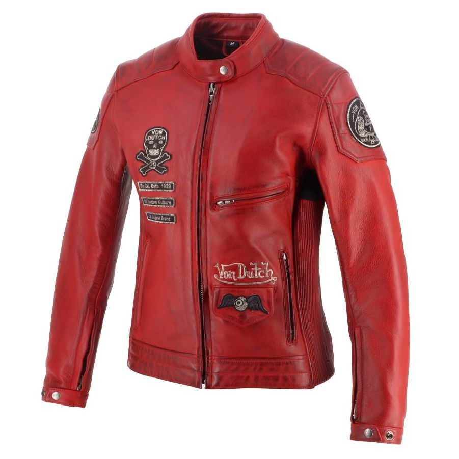 Blouson Moto Helstons VON DUTCH PRETTY
