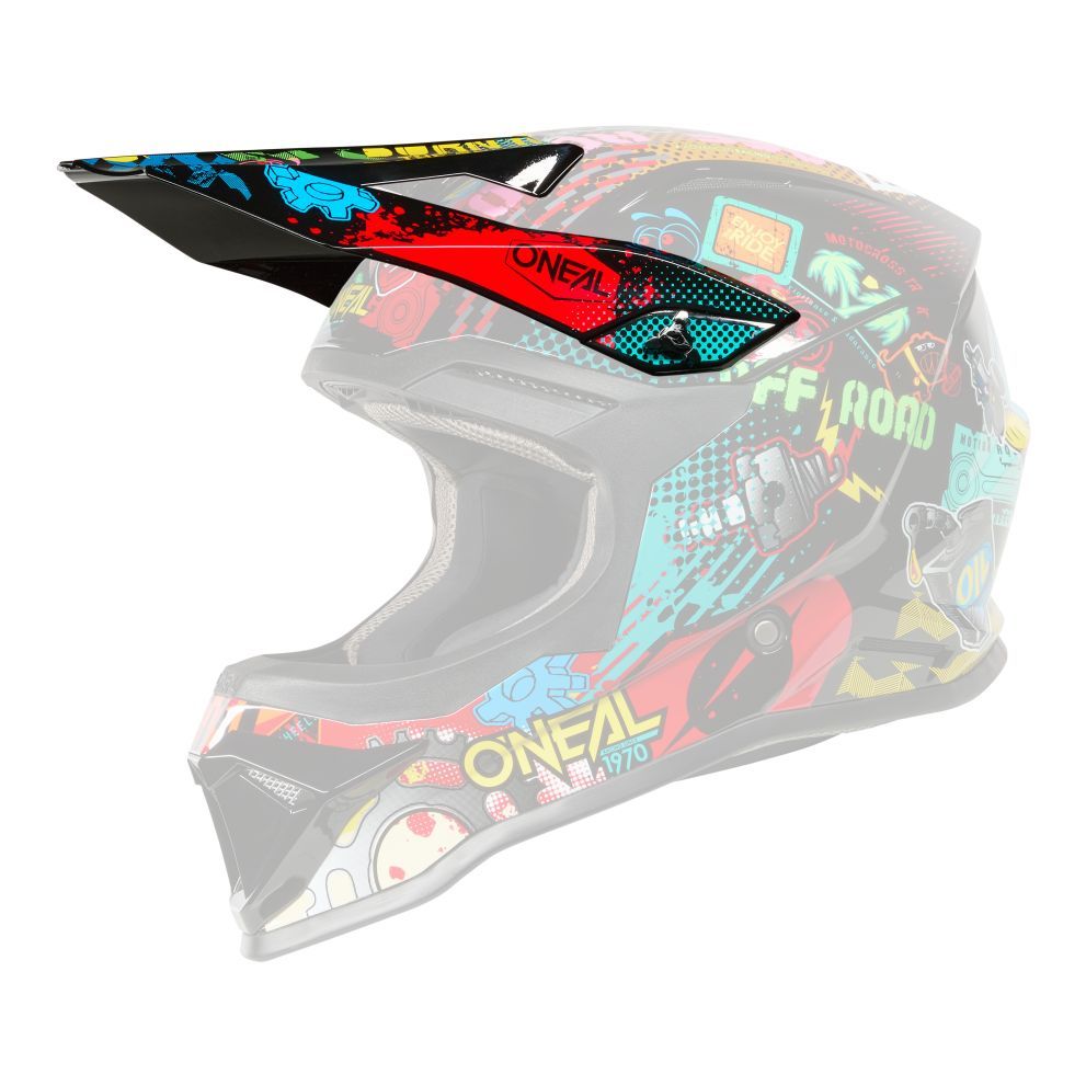Visière TT O'Neal 1SRS ENFANT VIBRANT 2026