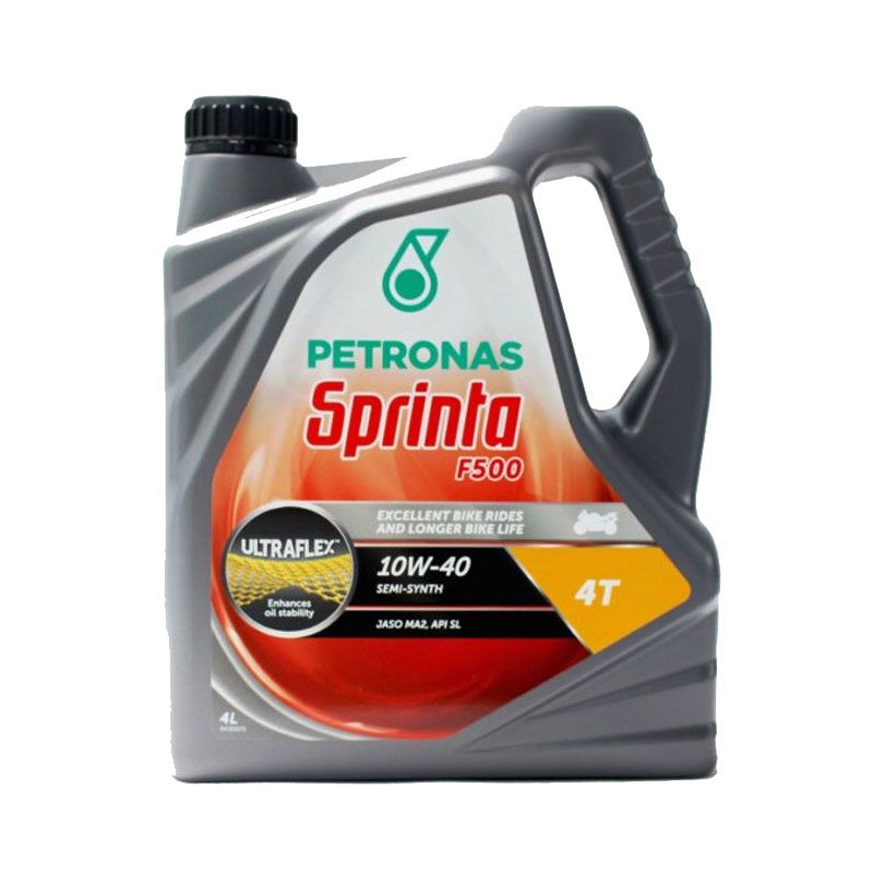 Image of Huile moteur Petronas SPRINTA F500 10W40 4T Semi-synthèse 4 litres