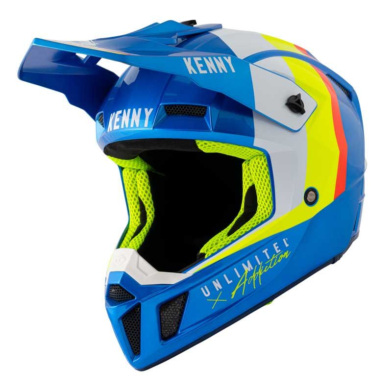 Image of Casque cross Kenny PERFORMANCE - GRAPHIC - CANDY BLUE 2021