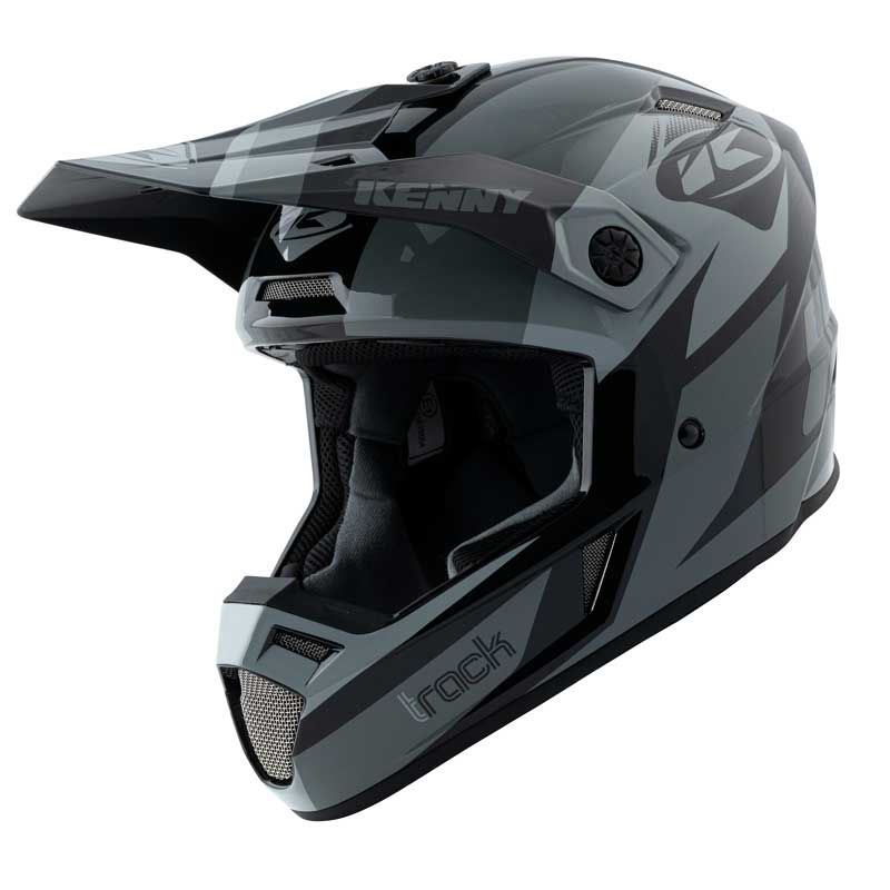 Image of Casque cross Kenny TRACK - GRAPHIC - BLACK GREY 2021