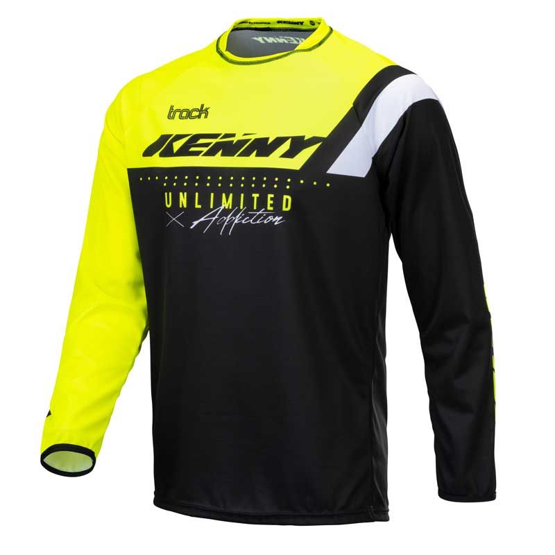 Maillot cross Kenny TRACK - FOCUS - NEON YELLOW 2021