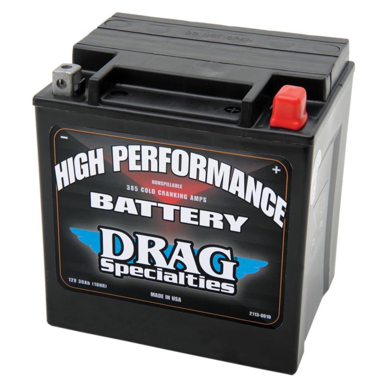 Image of Batterie Drag Specialties HAUTE PERFORMANCE ferme Type Acide Sans entretien/prête à l'emploi