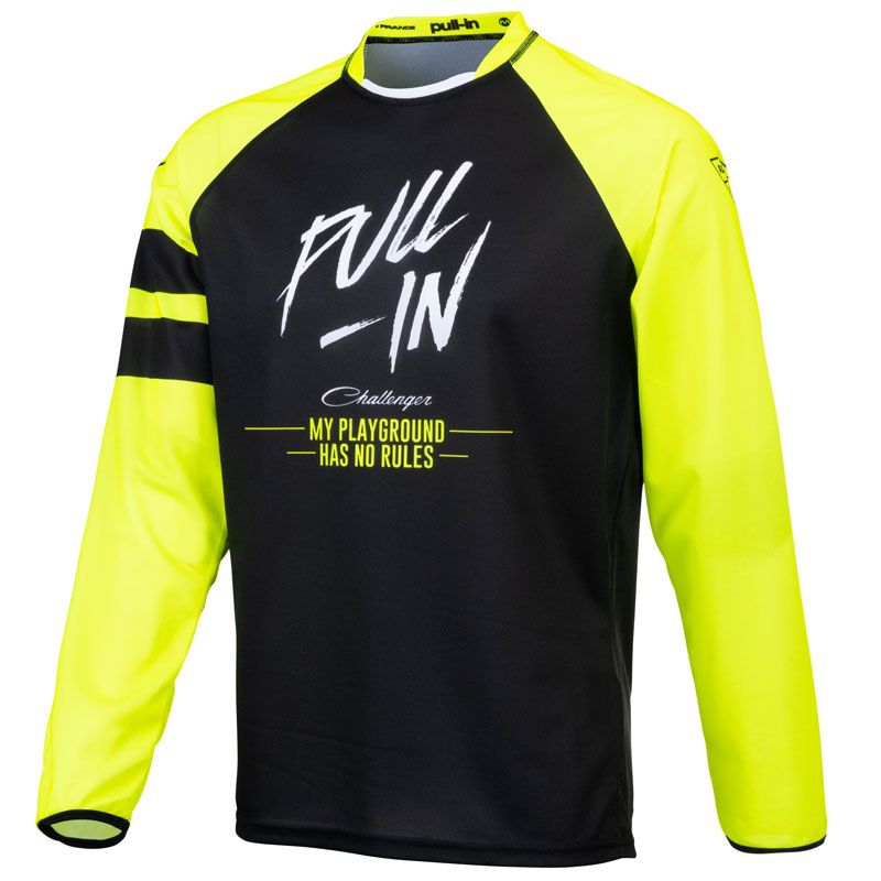 Image of Maillot cross Pull-in ORIGINAL SOLID YELLOW BLACK 2021