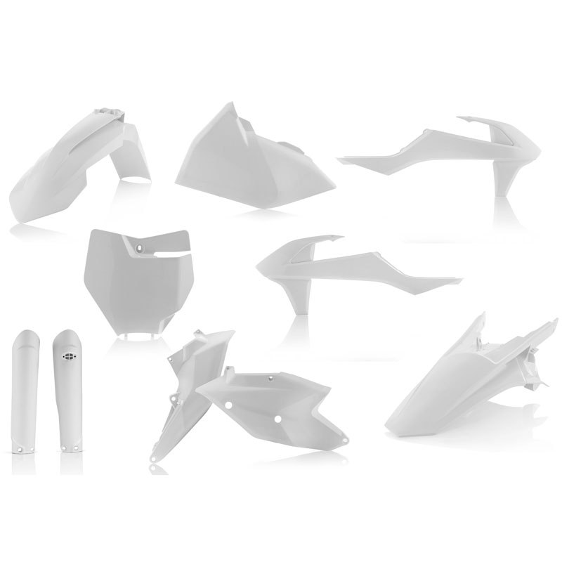 Kit plastiques Acerbis Blanc