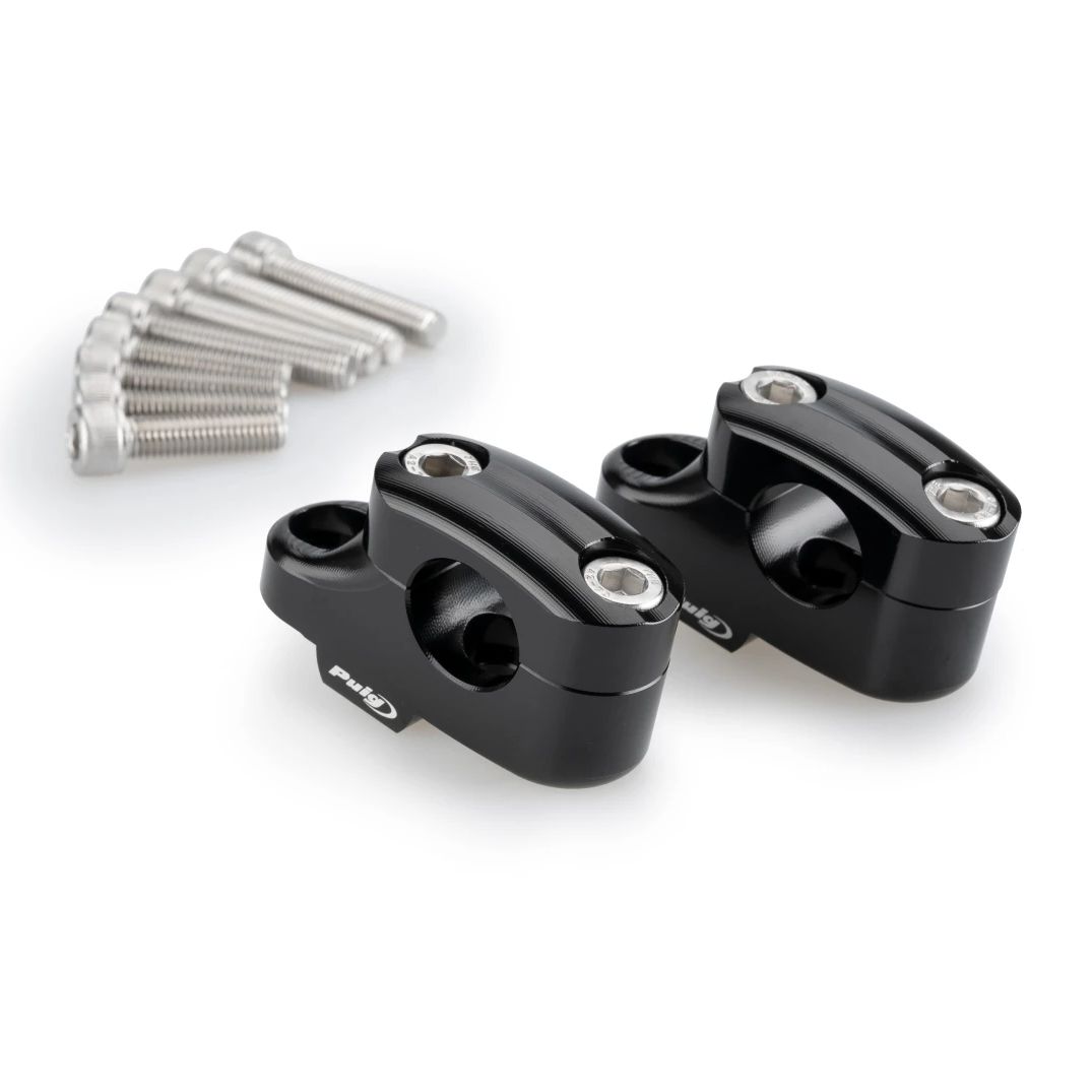 Pontet de guidon Puig 25mm de haut 22mm diam