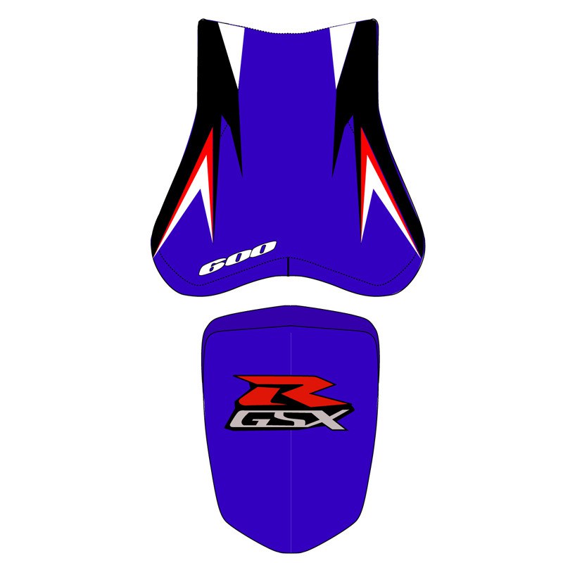 Housse de selle Bagster Bleu/Blanc/Rouge