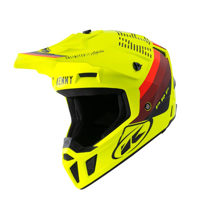 Image of Casque cross Kenny PERFORMANCE GRAPHIC NEON YELLOW 2022
