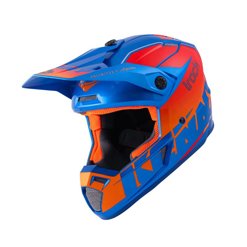 Image of Casque cross Kenny TRACK BLUE 2022