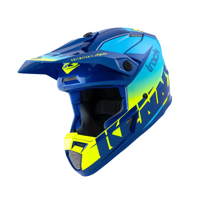 Image of Casque cross Kenny TRACK NAVY 2022