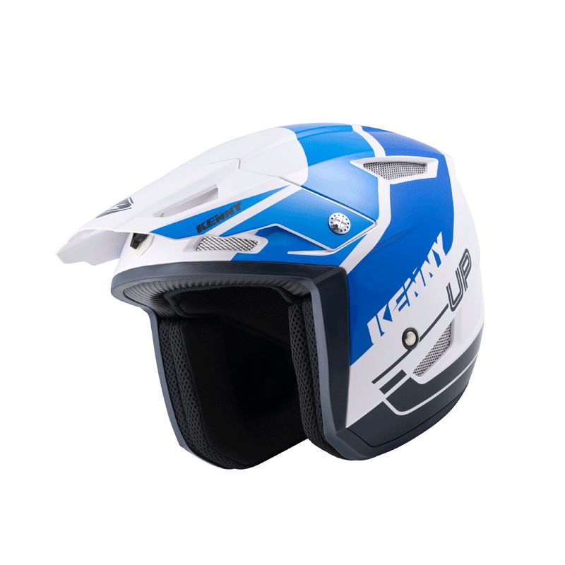 Image of Casque trial Kenny TRIAL UP GRAPHIC BLUE 2023