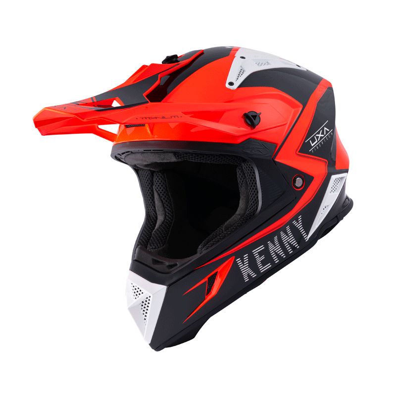 Image of Casque cross Kenny TITANIUM RED 2022