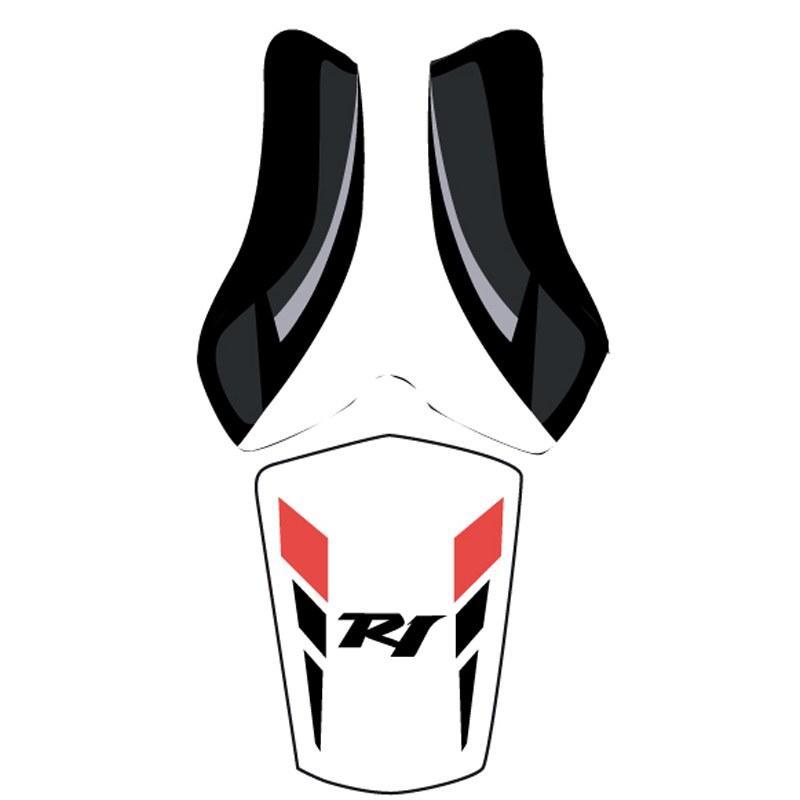 Housse de selle Bagster Blanc