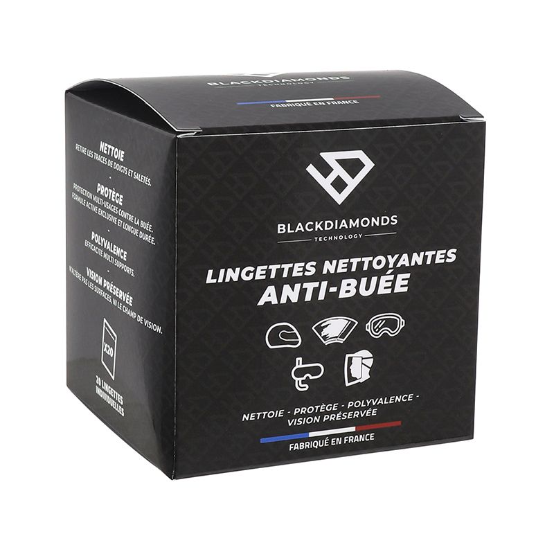 Lingettes BlackDiamonds anti-buée