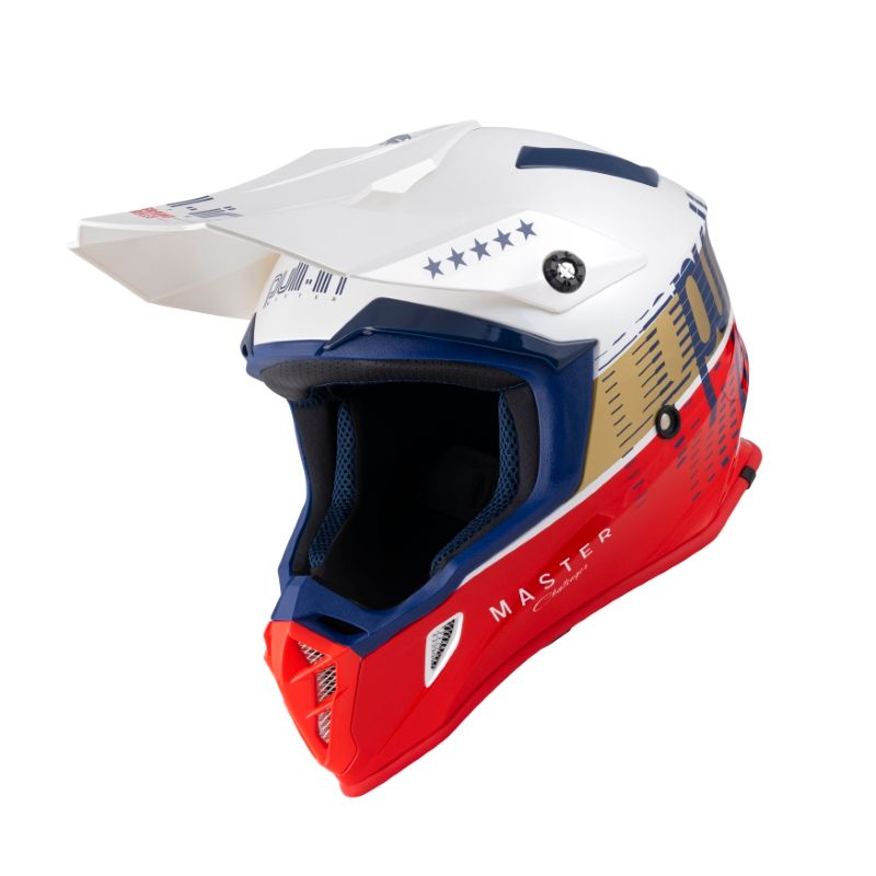 Image of Casque cross Pull-in MASTER NAVY WHITE 2022