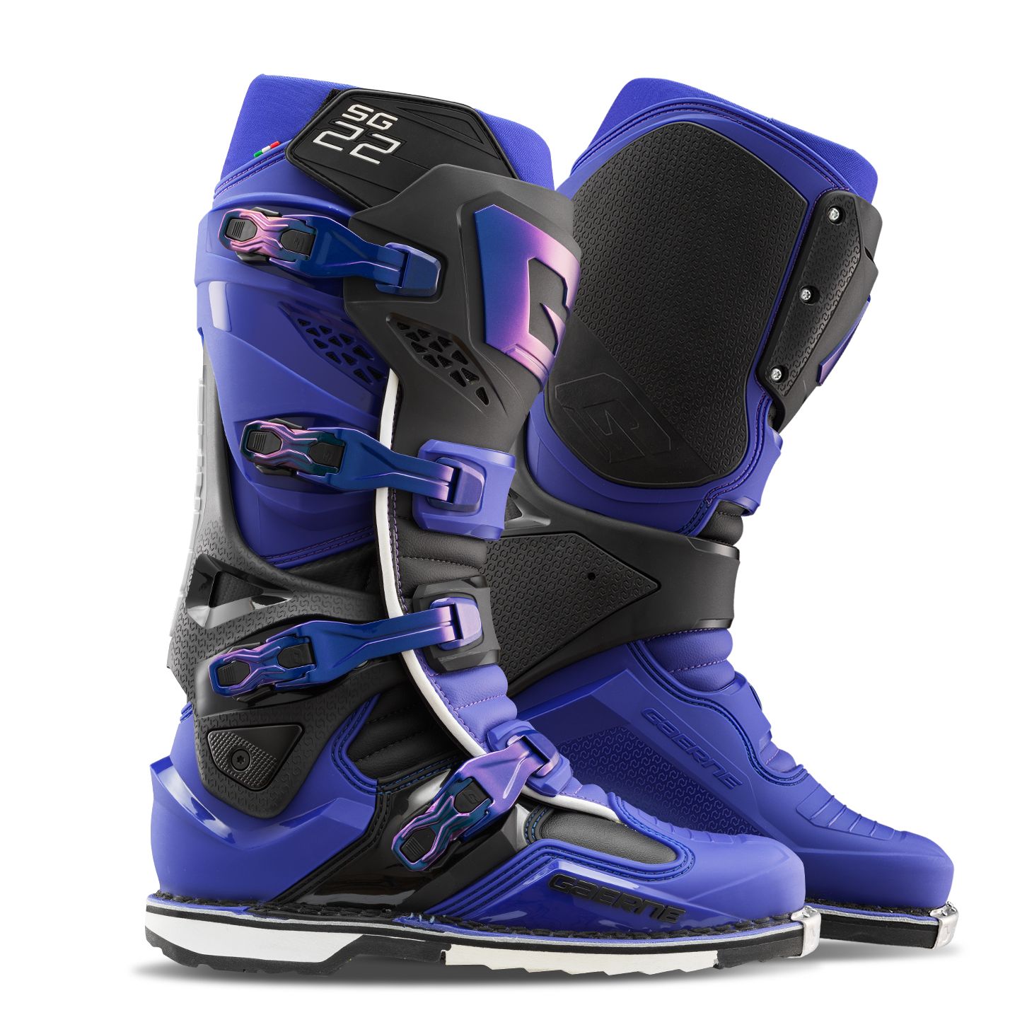 GAERNE Bottes cross Gaerne SG22 2025 — noir et bleu