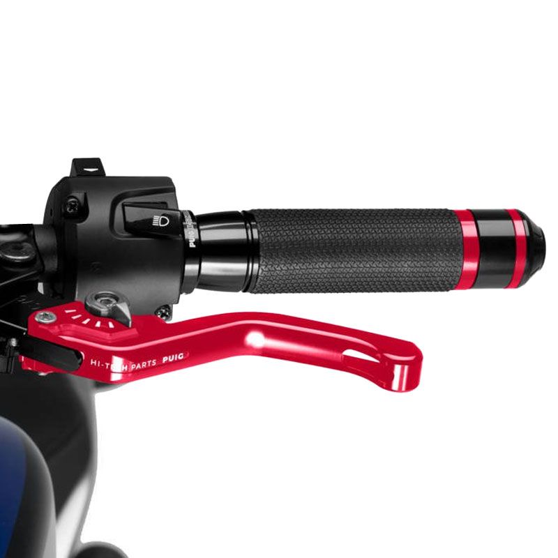 Levier d'embrayage Puig court 3.0 Rouge