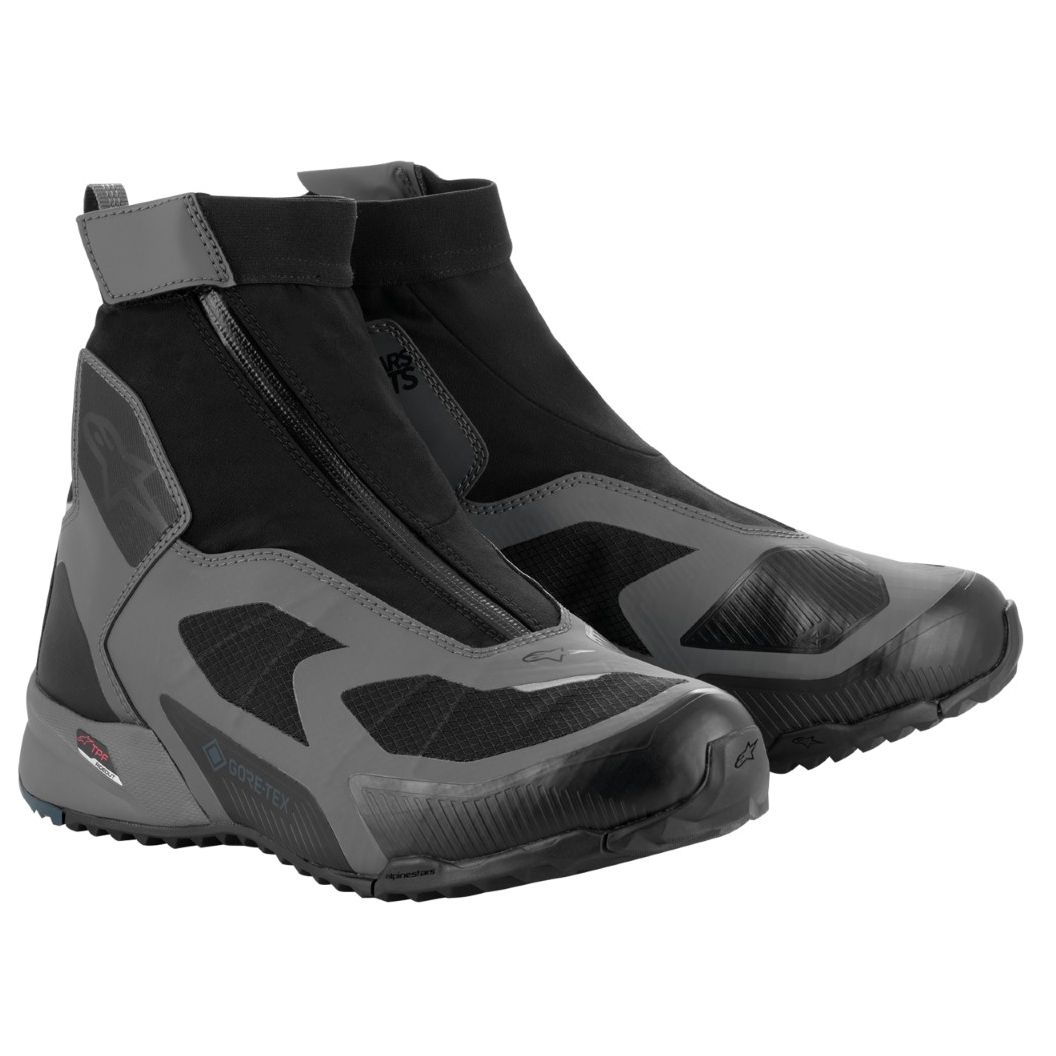 ALPINESTARS Baskets Moto Alpinestars CR-8 GORE-TEX® — noir, bleu et gris